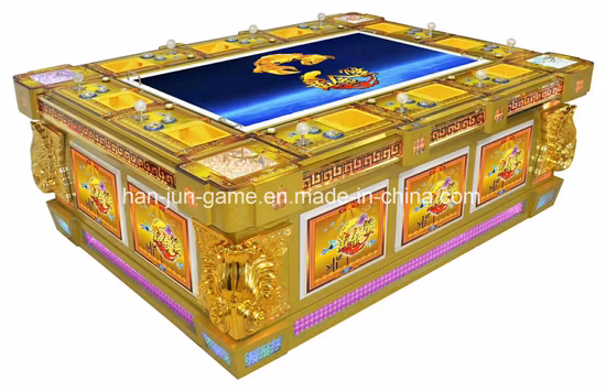 Máquina de juego de pesca eléctrica Arcade de tiro de peces que funciona con monedas