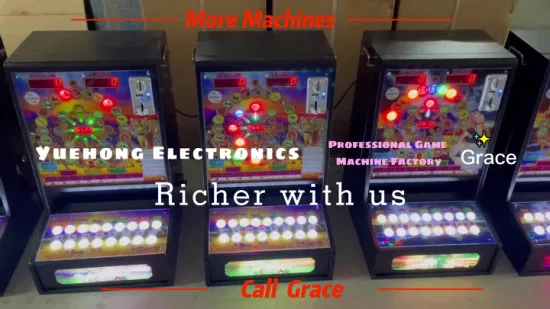 Máquina tragamonedas de barra de máquina de juego arcade que funciona con monedas