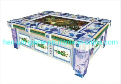 Máquina de juego arcade de pesca con aceptador de billetes Ict